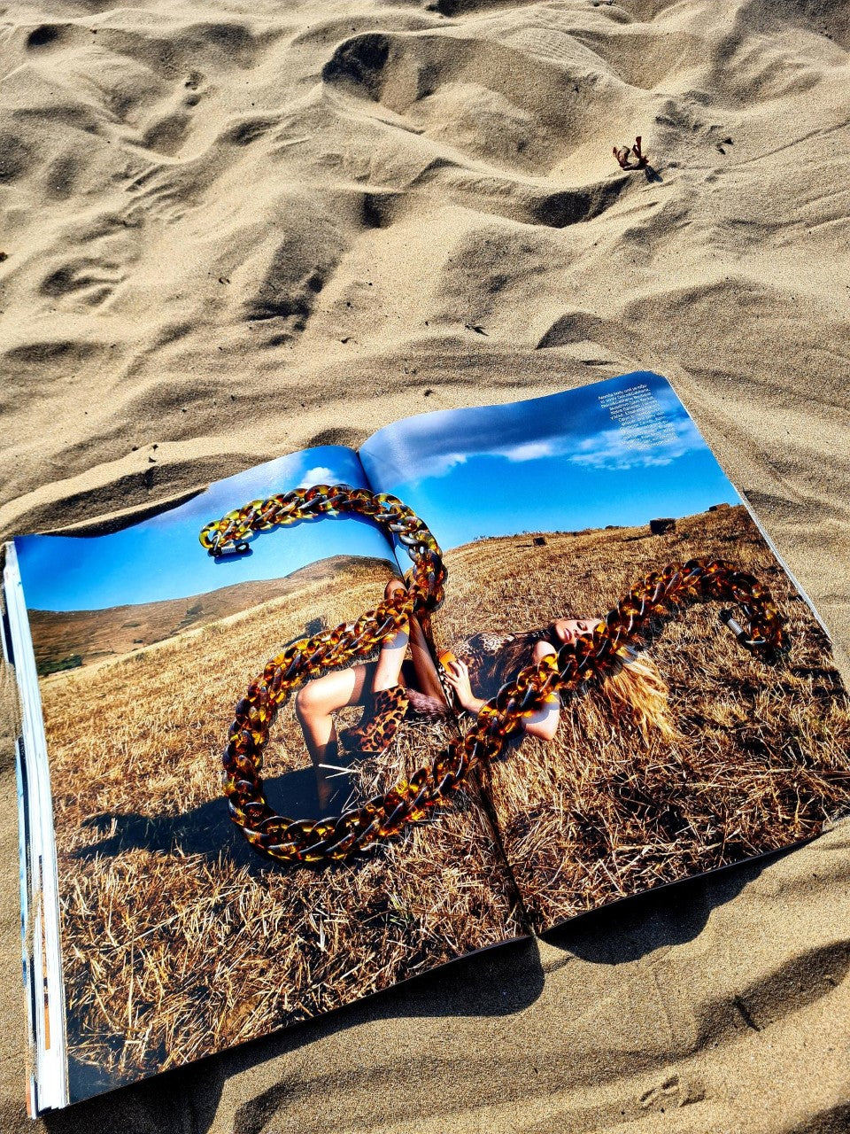 Chunky Leopard Sunglasses Chain