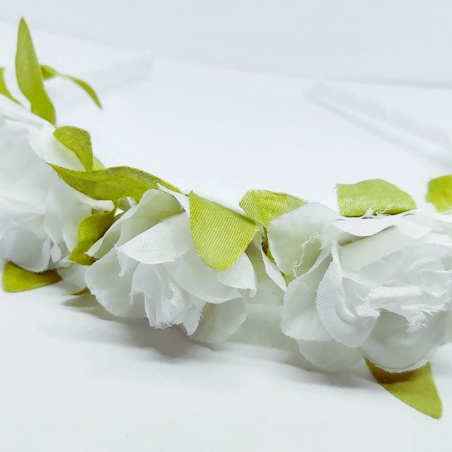 Whimsical White Flower Headband