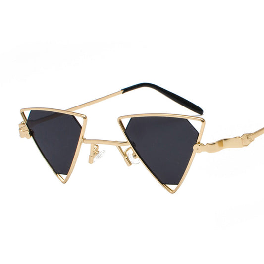 Rock Star Black Triangle Sunglasses