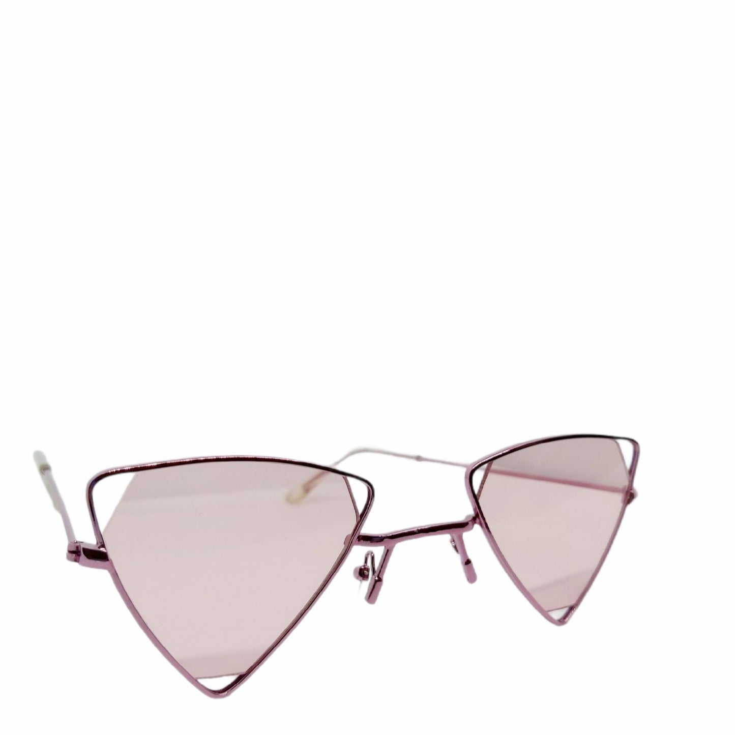 Rock Star Pink Triangle Sunglasses