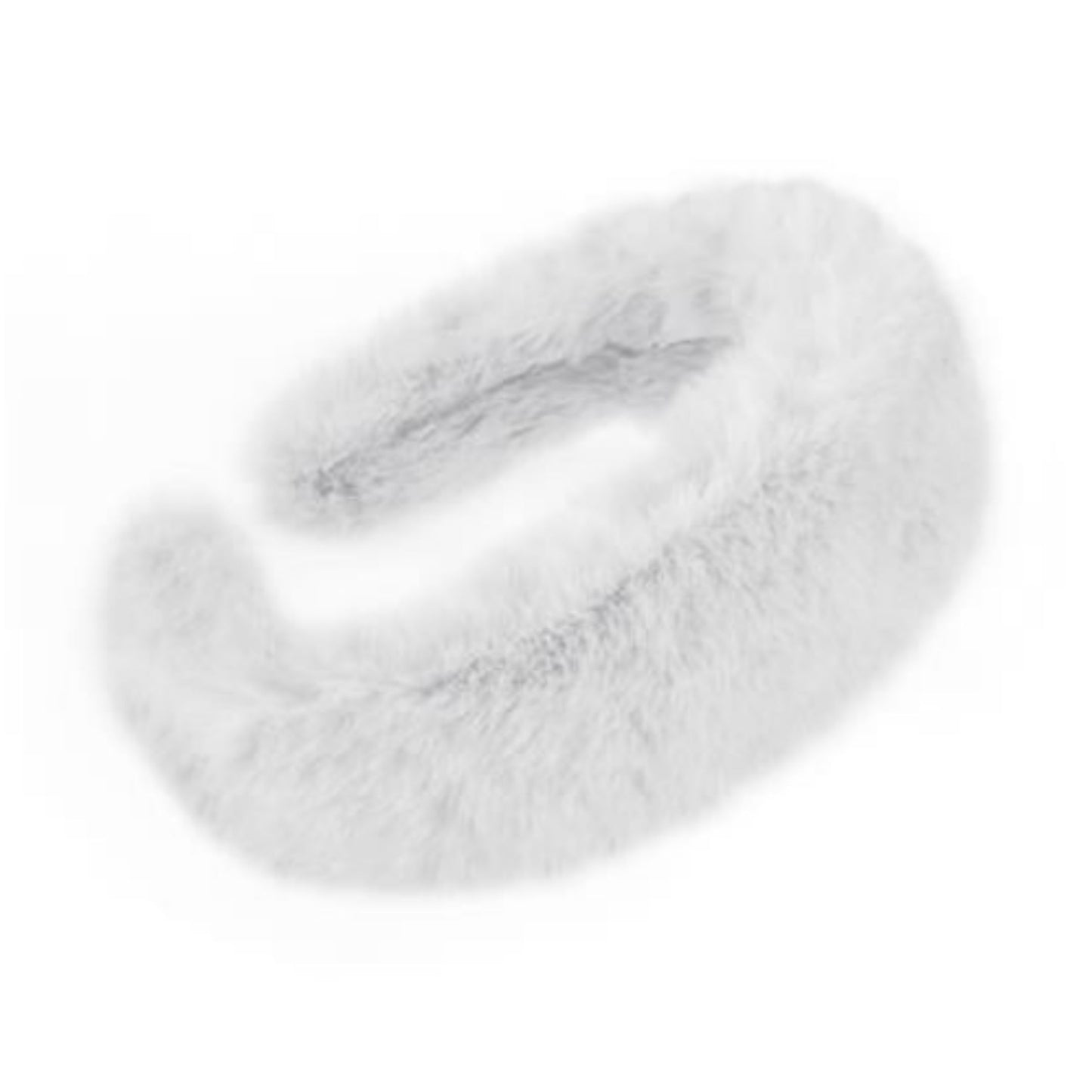 White Fluffy Snow Queen Headband